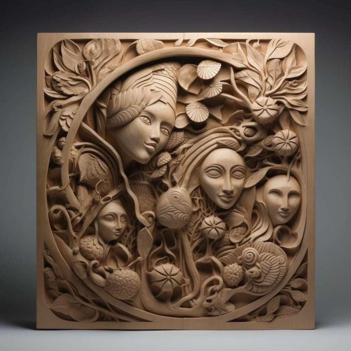 نموذج ثلاثي الأبعاد لآلة CNC 3D Art 